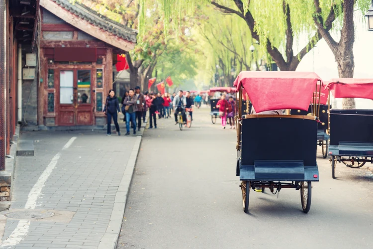 Rickshaw ride through the Hutongs of Beijing