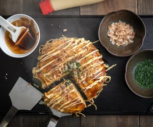 Okonomiyaki Dinner