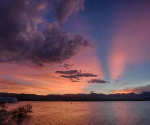 Coral Sea Sunset Sailing