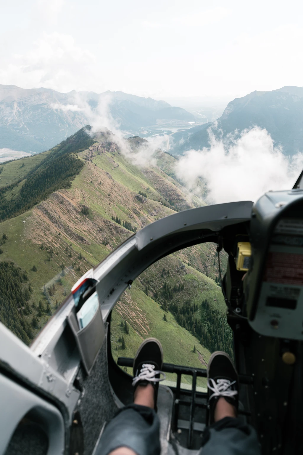 Three Sisters Peaks Helicopter Flight