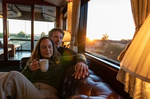 At leisure onboard