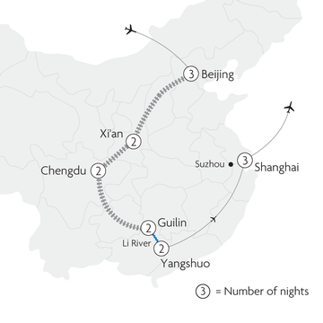 Discover China Map