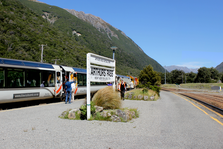 Tranzalpine Train Journey to Arthur’s Pass